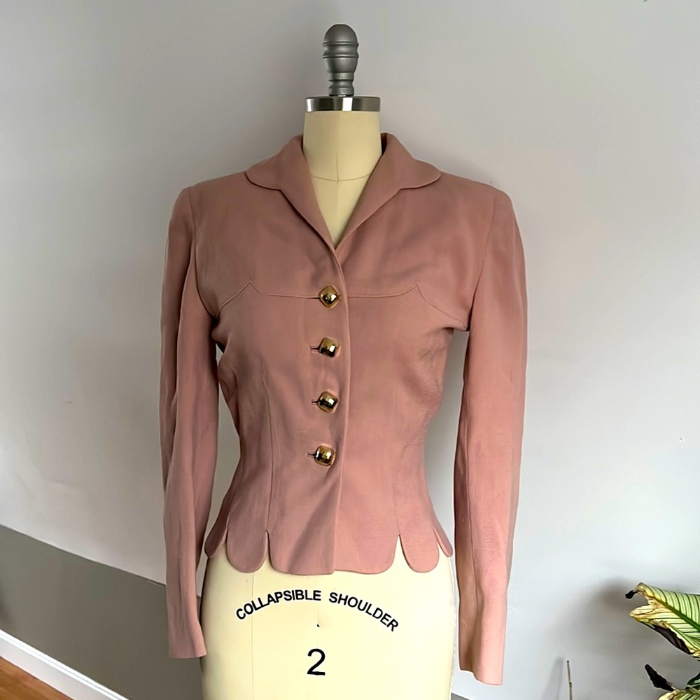 VTG 40s Mauve Suit Jacket